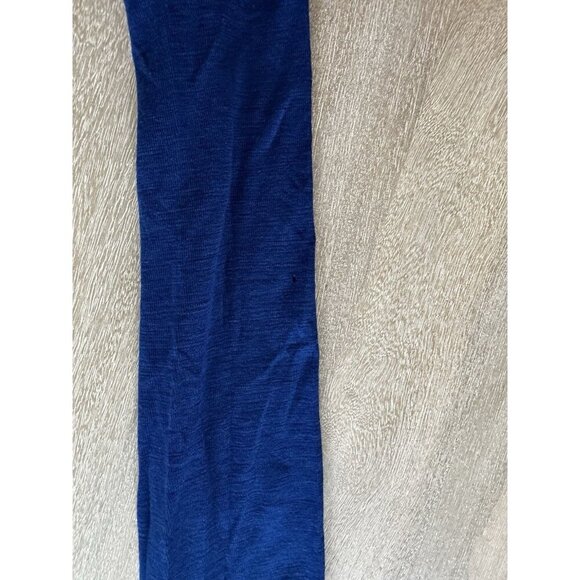 Ibex Men's Merino Wool Blue 1/4 Zip Base Layer Size Medium - Picture 6 of 6